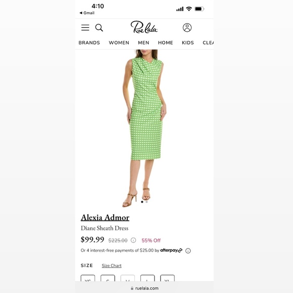 NWT Alexia Admor Sheath Midi Dress - Picture 2 of 5